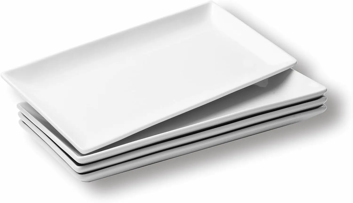 Ceramic Serving Platters Set of 4, 12 Inch Rectangle Trays for Cake, Steak, Sushi, Appetizer
Ceramic Serving Platters Set of 4, 12 Inch Rectangle Trays for Cake, Steak, Sushi, Appetizer