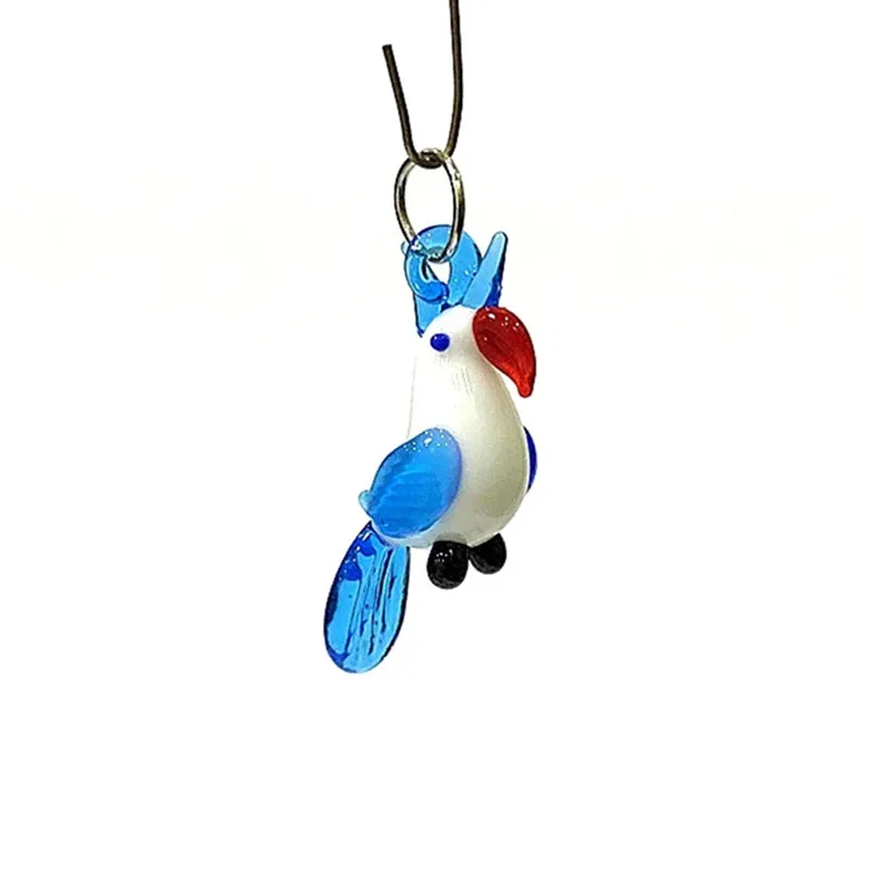 Cute Creative Glass Parrot Pendant Mini Bird Figurine Charm Handmade DIY Craft Supplies Garden Bonsai Hanging Decor Accessories
Cute Creative Glass Parrot Pendant Mini Bird Figurine Charm Handmade DIY Craft Supplies Garden Bonsai Hanging Decor Accessories