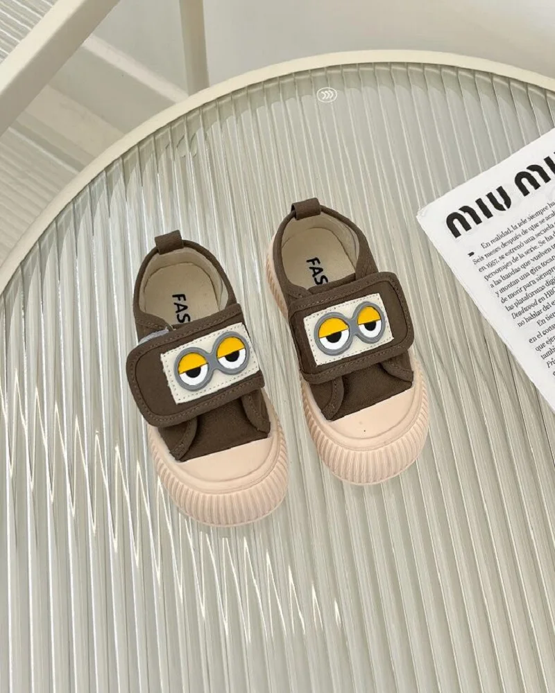Children's Shoes 2024 Autumn New Boys Girls Cartoon Cute Canvas Shoes Baby Soft Sole Casual Shoes Black Green Sizes 23-30
Children's Shoes 2024 Autumn New Boys Girls Cartoon Cute Canvas Shoes Baby Soft Sole Casual Shoes Black Green Sizes 23-30