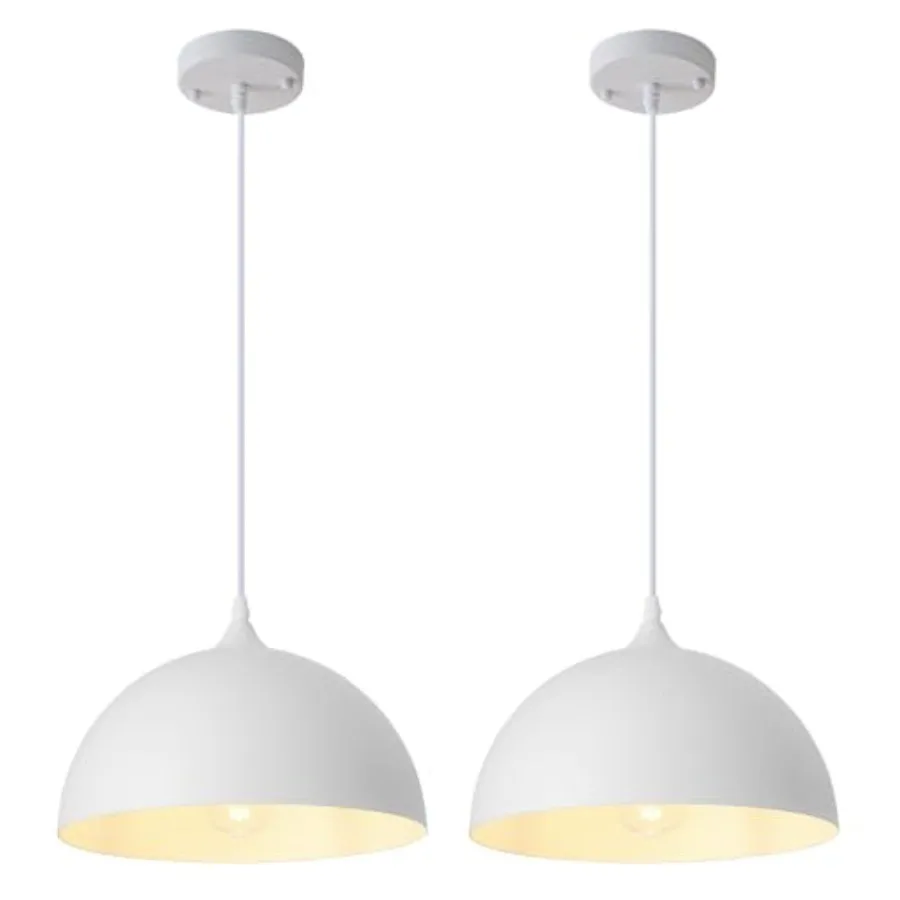 Farmhouse Pendant Light 11.8inches 2 Packs, Kitchen Pendant Lights, Industrial Pendant Light, Pendant Lights Kitchen Island for
Farmhouse Pendant Light 11.8inches 2 Packs, Kitchen Pendant Lights, Industrial Pendant Light, Pendant Lights Kitchen Island for