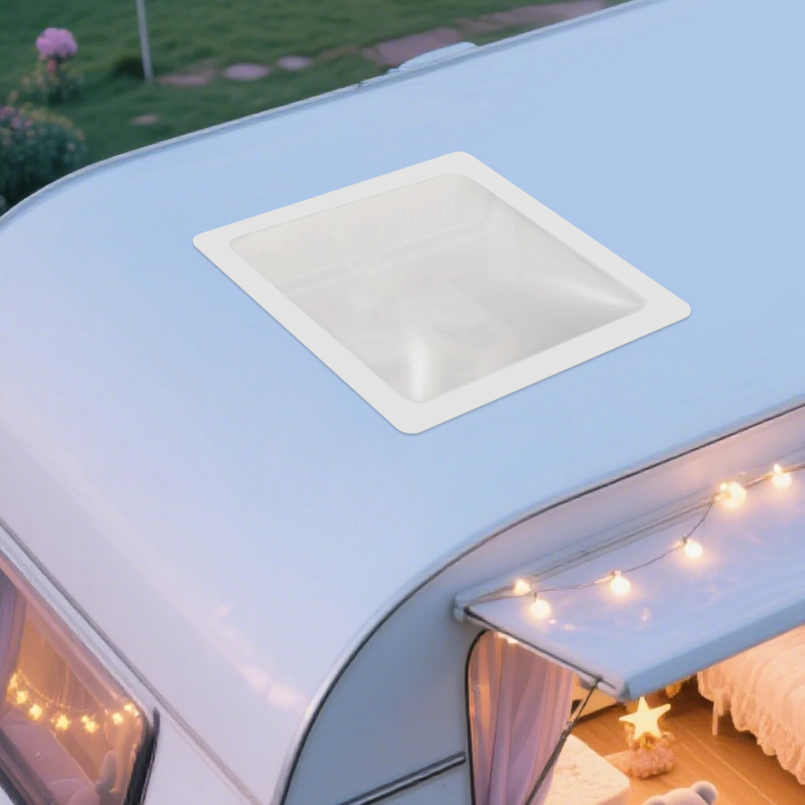 26*26in RV Skylight Outer Dome RV Skylight Replacement Cover Camper RV Skylight Outer Cover Fit for RVs Campers White/Clear
26*26in RV Skylight Outer Dome RV Skylight Replacement Cover Camper RV Skylight Outer Cover Fit for RVs Campers White/Clear
