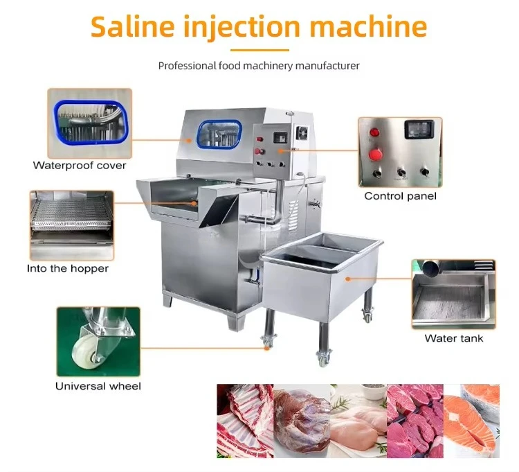 Heavy Commercial Meat Injector Brine Injecting Machine for Meat Processing