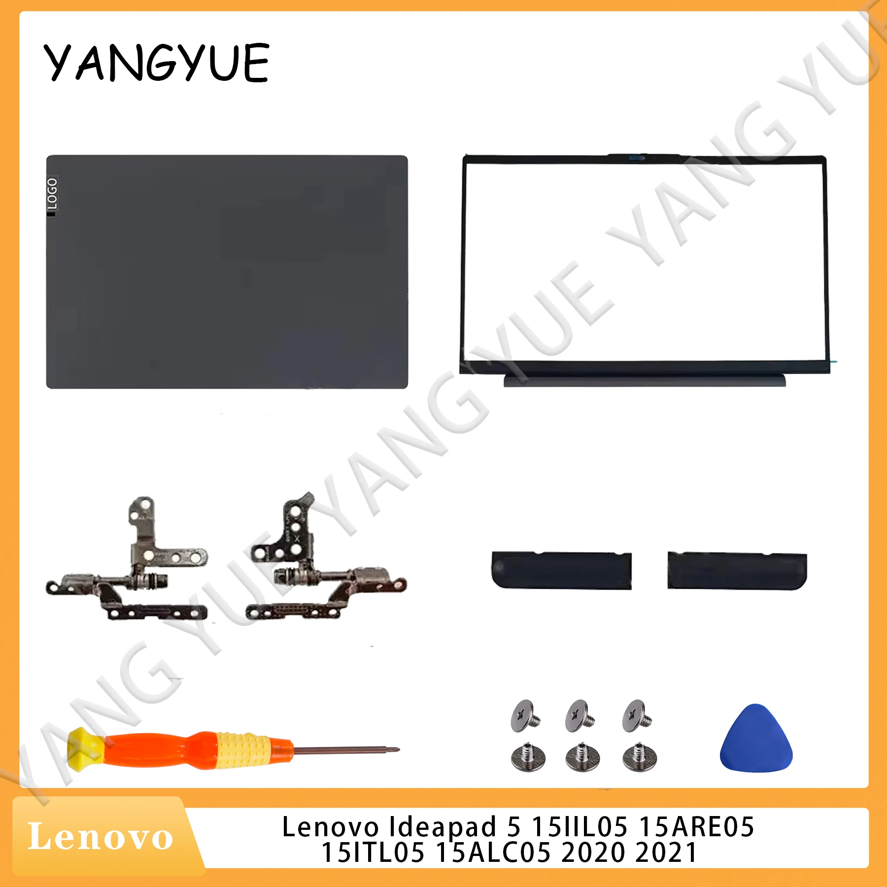 New Case For Lenovo Ideapad 5 15IIL05 15ARE05 15ITL05 15ALC05 2020 2021 Laptop LCD Back Cover Front Bezel Hinges Housing Replace
New Case For Lenovo Ideapad 5 15IIL05 15ARE05 15ITL05 15ALC05 2020 2021 Laptop LCD Back Cover Front Bezel Hinges Housing Replace