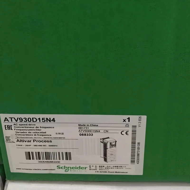 Schneider VFD ATV930D15N4
Schneider VFD ATV930D15N4