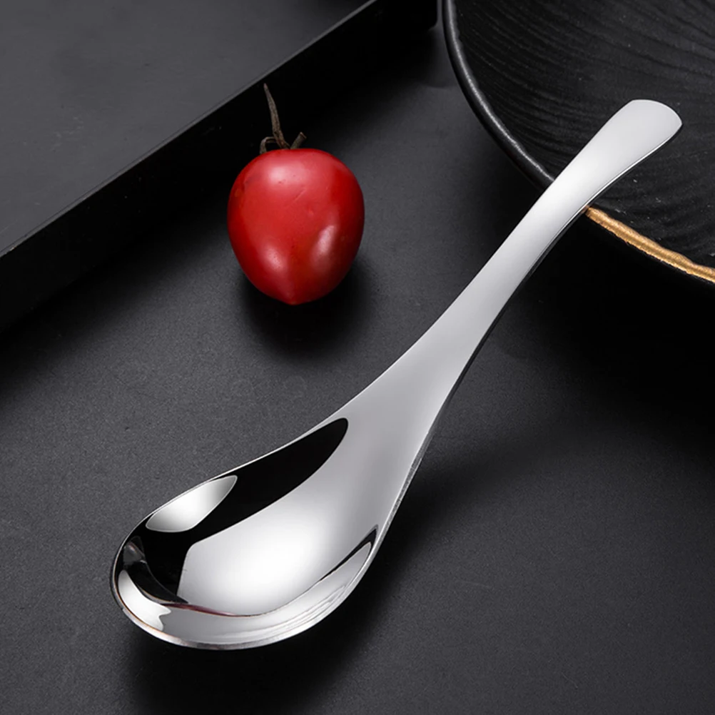 3 Pcs Stainless Steel Tableware Home Spoon Tableware Round Head Stainless Steel Spoon Corrosion Resistant Mirror Finish
3 Pcs Stainless Steel Tableware Home Spoon Tableware Round Head Stainless Steel Spoon Corrosion Resistant Mirror Finish