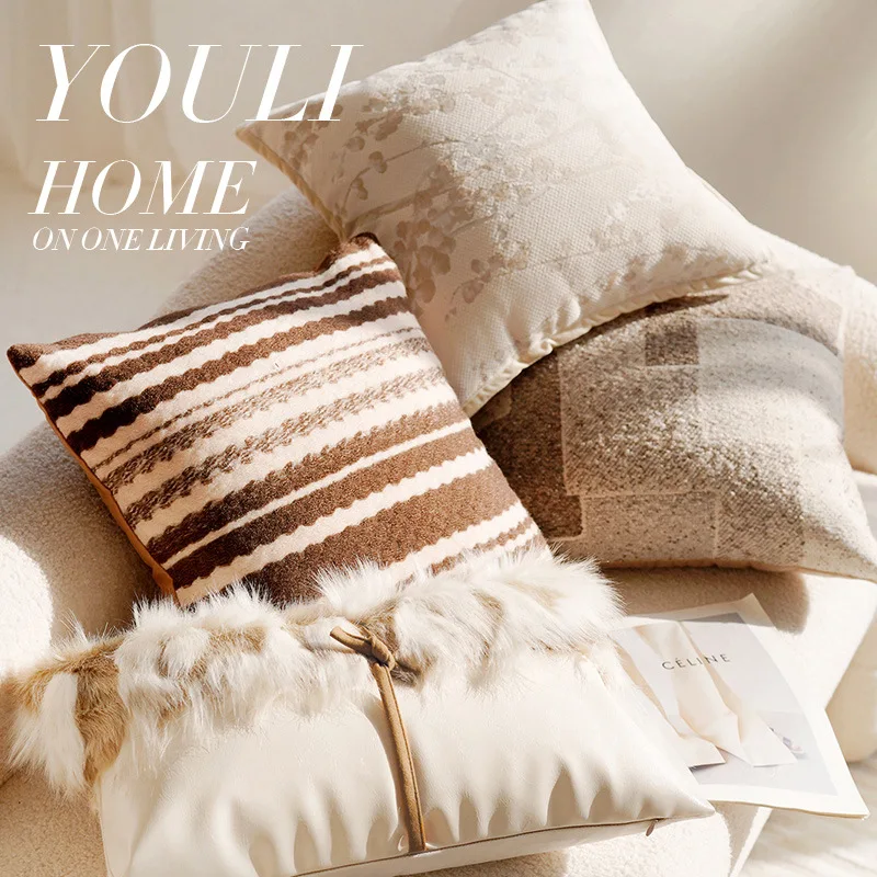 30X50/45X45CM Brown Throw Pillow Cover French Light Luxury Forest Stamping Waist Cushion Cover Decor Home Decorative Pillowcase
30X50/45X45CM Brown Throw Pillow Cover French Light Luxury Forest Stamping Waist Cushion Cover Decor Home Decorative Pillowcase