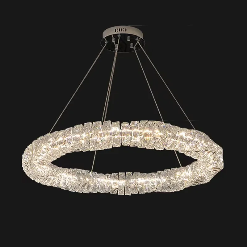 Silver LED spiral crystal chandelier, long strip lighting Suitable for living room and bar counter ceiling home decoration
Silver LED spiral crystal chandelier, long strip lighting Suitable for living room and bar counter ceiling home decoration