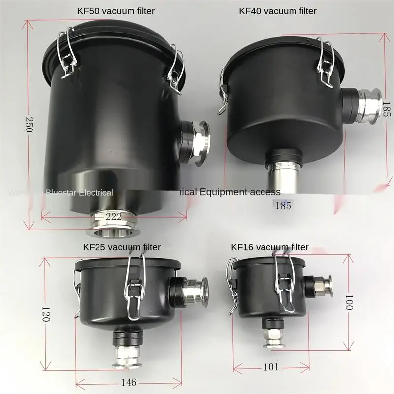 KF16 KF25 KF40 KF50 Quick Installation Of Vacuum Pump Exnaust Dust Removal Fume Filter Cotton Filter
KF16 KF25 KF40 KF50 Quick Installation Of Vacuum Pump Exnaust Dust Removal Fume Filter Cotton Filter