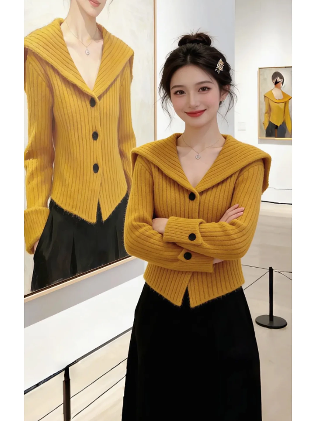 Уникальный, красивый, мягкий, уютный, облегающий зимний вязаный свитер с длинными рукавами, модный повседневный женский топ
Уникальный, красивый, мягкий, уютный, облегающий зимний вязаный свитер с длинными рукавами, модный повседневный женский топ