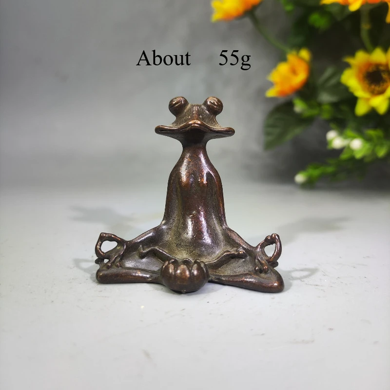 Little Fairy / Retro Brass Meditating Frog Incense Insert Desktop Ornament Metal Animal Statue Mini Tea Pet Home Decoration Gift
Little Fairy / Retro Brass Meditating Frog Incense Insert Desktop Ornament Metal Animal Statue Mini Tea Pet Home Decoration Gift