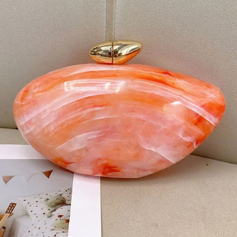 Модное акриловое платье в форме яйца в форме ракушки, банкетное платье-минодьер, вечерний дневной клатч, женская роскошная сумка для выпускного вечера, свадьбы 
Модное акриловое платье в форме яйца в форме ракушки, банкетное платье-минодьер, вечерний дневной клатч, женская роскошная сумка для выпускного вечера, свадьбы