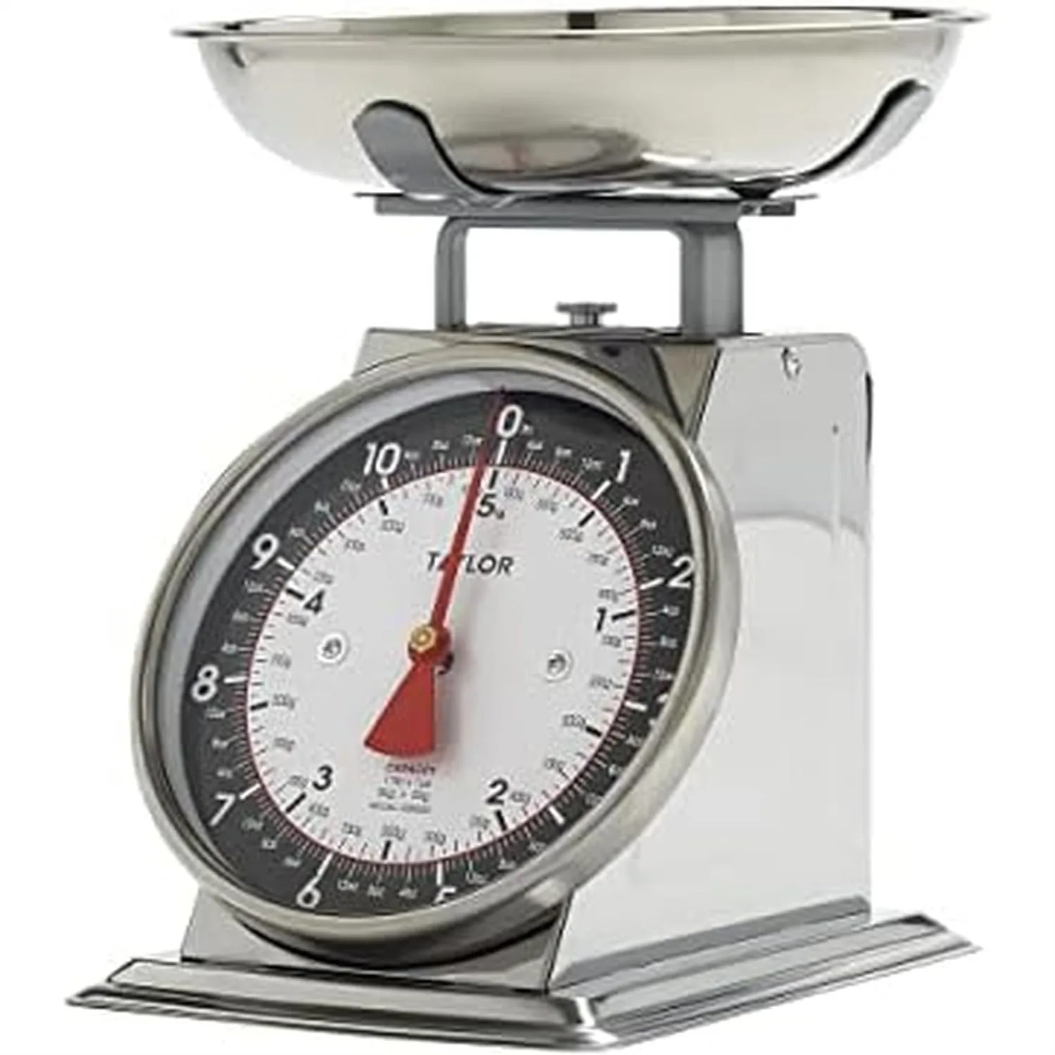 Mechanical Kitchen Food Scale with Bowl, Weighs Up to 11lbs, Analog Cooking Scale for Baking, Black Silver
Mechanical Kitchen Food Scale with Bowl, Weighs Up to 11lbs, Analog Cooking Scale for Baking, Black Silver