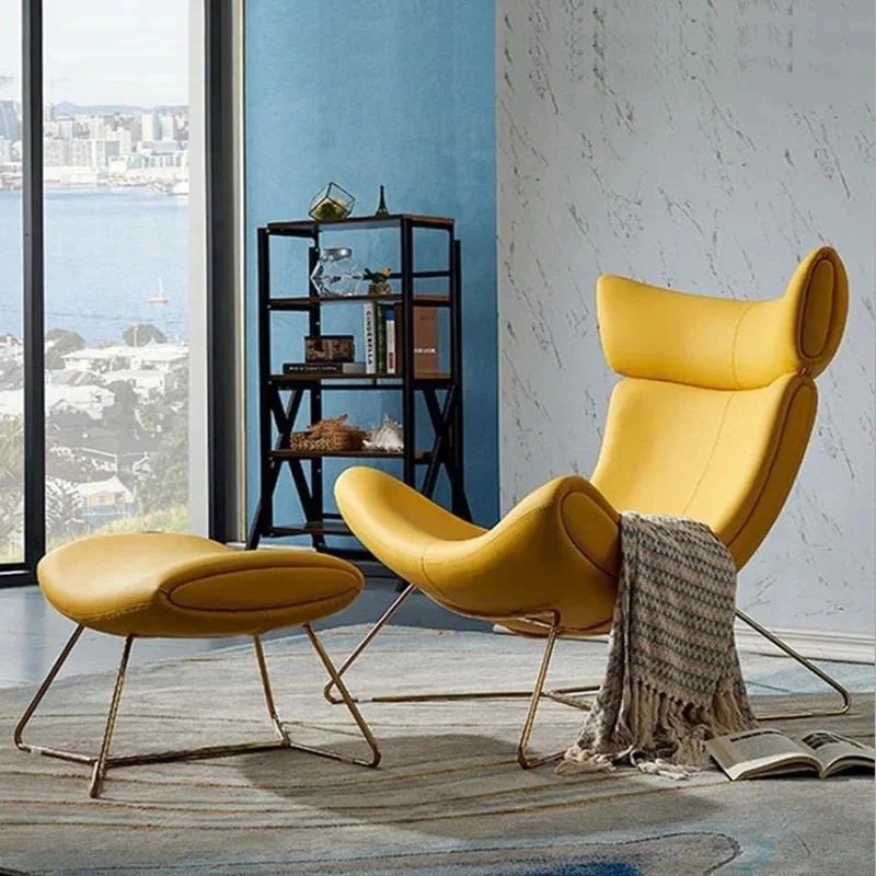 Relaxing Living Room Chair Luxury Nordic Lazy Modern Single Lounge Chair Designer Living Room Bedroom Silla De Salon Furniture
Relaxing Living Room Chair Luxury Nordic Lazy Modern Single Lounge Chair Designer Living Room Bedroom Silla De Salon Furniture