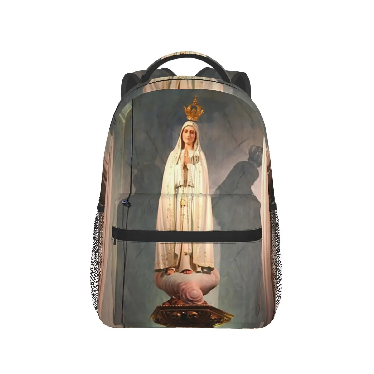 Our Lady Of Fatima Virgin Mary Backpack Hot Sale Daypack Large Capacity Kids BookBag School Bag Shoulder Bags for Men Women
Our Lady Of Fatima Virgin Mary Backpack Hot Sale Daypack Large Capacity Kids BookBag School Bag Shoulder Bags for Men Women