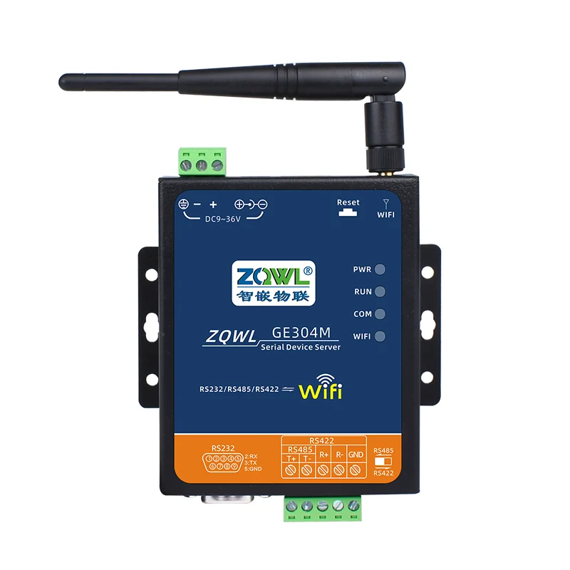 Модуль Ethernet с активным поиском от RS232/485 до WIFI Сеть MQTT 422, последовательный сервер MODBUS
Модуль Ethernet с активным поиском от RS232/485 до WIFI Сеть MQTT 422, последовательный сервер MODBUS