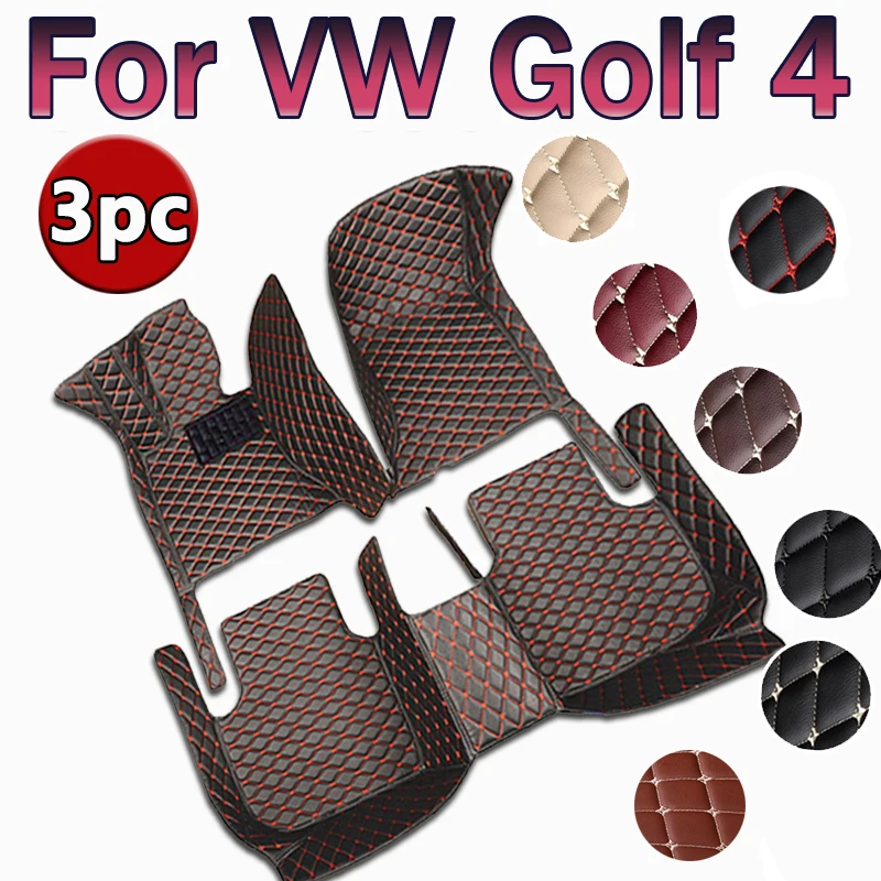 Custom Automotive Car Floor Mats For VW Golf 4 1999 2000 2001 2002 2003 Auto Luxury Leather Men Women Car Mats Full Coverage
Custom Automotive Car Floor Mats For VW Golf 4 1999 2000 2001 2002 2003 Auto Luxury Leather Men Women Car Mats Full Coverage