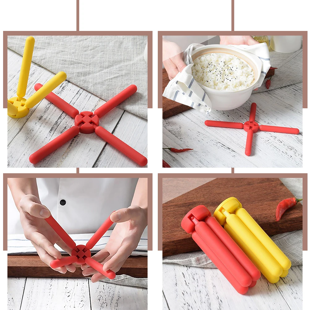 2Pcs Silicone Trivet Mats Foldable Hot Pan Holders Cross Design Kitchen Gadgets Table Protectors For Home Party Use
2Pcs Silicone Trivet Mats Foldable Hot Pan Holders Cross Design Kitchen Gadgets Table Protectors For Home Party Use