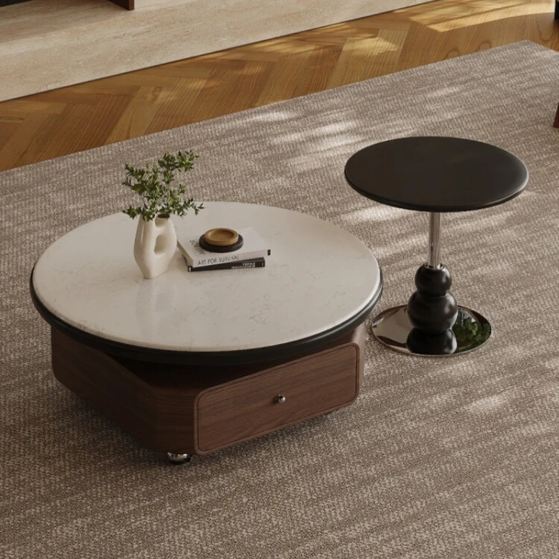 high-end retro coffee table set movable household aesthetic designer side table living room muebles para la sala home furniture
high-end retro coffee table set movable household aesthetic designer side table living room muebles para la sala home furniture