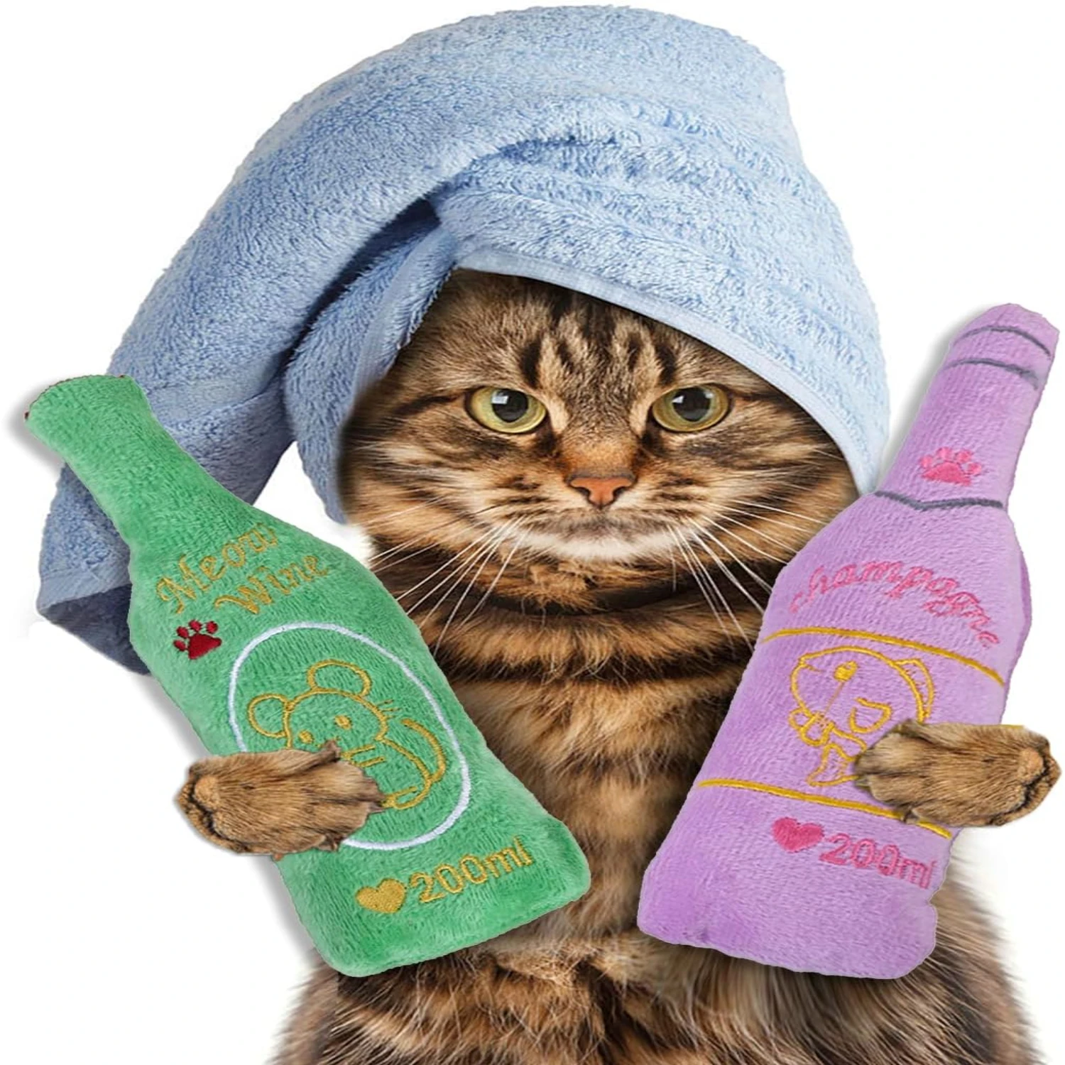 Soft, Cozy, and Plush Cat Toy Set - Engaging Indoor Play with Delightful Comfort and Entertainment for Your Furry Friends - Exce
Soft, Cozy, and Plush Cat Toy Set - Engaging Indoor Play with Delightful Comfort and Entertainment for Your Furry Friends - Exce