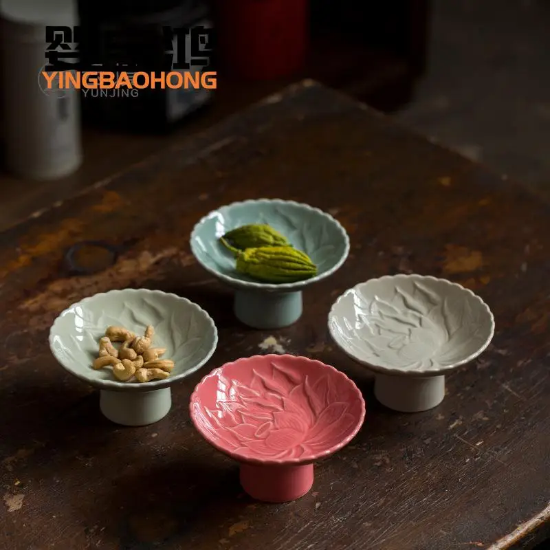 Elevated Lotus High Foot Tray Zen Chinese Style Fruit Tea Snack Plate Home Buddha Offering Ornament Ceramic Material Business...
Elevated Lotus High Foot Tray Zen Chinese Style Fruit Tea Snack Plate Home Buddha Offering Ornament Ceramic Material Business...