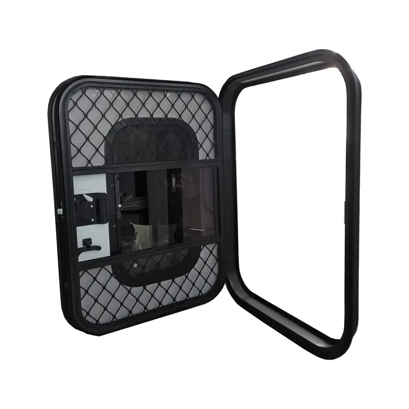 Aluminum Frame Lift Up Window Single Swing Door for Tong Top Sale Camper Trailer RV
Aluminum Frame Lift Up Window Single Swing Door for Tong Top Sale Camper Trailer RV