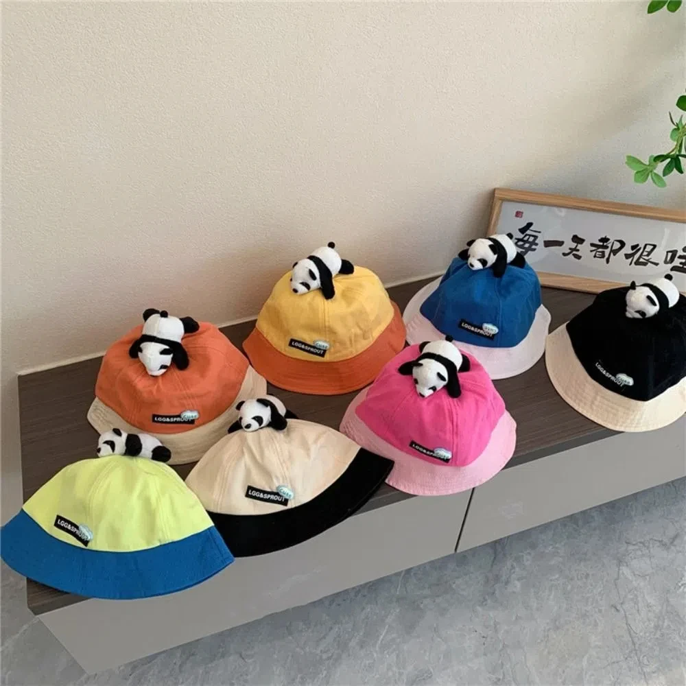 Spring Summer Cute Panda Bucket Hat Outdoor Boys Girls Fisherman Cap Baby Children Sun Hat for Kids
Spring Summer Cute Panda Bucket Hat Outdoor Boys Girls Fisherman Cap Baby Children Sun Hat for Kids