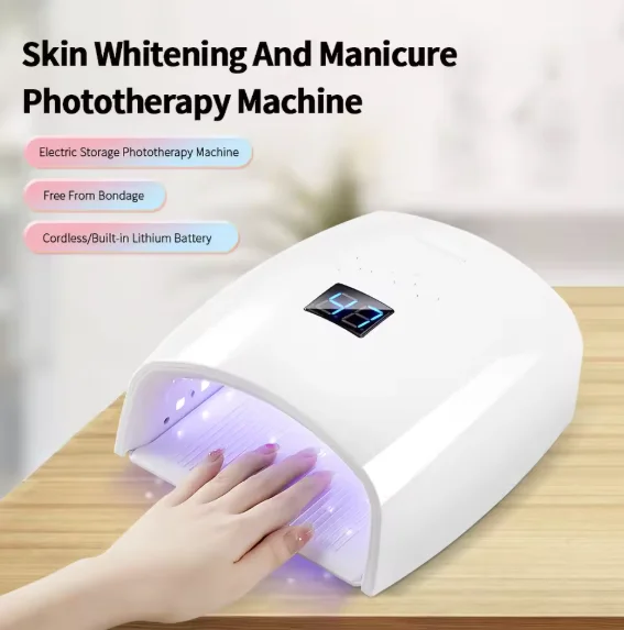 Professional UV LED Nail Lamp Dryer Rechargeable Cordless Fast Curling Dryer For All Gel Nail Polish
Professional UV LED Nail Lamp Dryer Rechargeable Cordless Fast Curling Dryer For All Gel Nail Polish