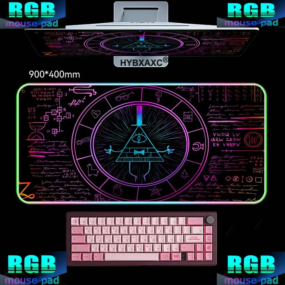 Game Mousepad RGB Personality Mathematician Digital LED Game Accessories Computer Keyboard Carpet Pad PC Notebook Gamer Desk Mat
Game Mousepad RGB Personality Mathematician Digital LED Game Accessories Computer Keyboard Carpet Pad PC Notebook Gamer Desk Mat