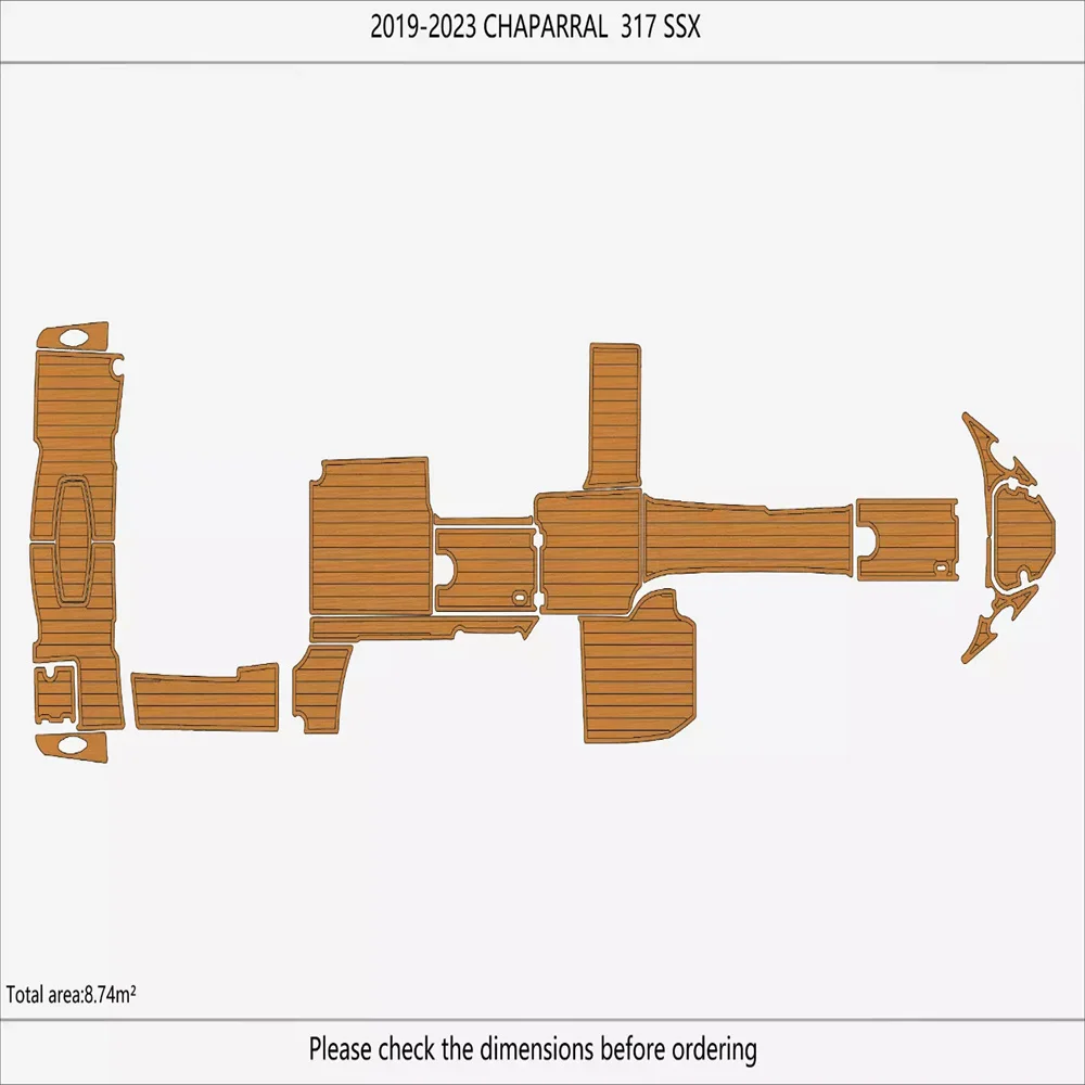 2019 CHAPARRAL 317 SSX Cockpit Swim platform Bow 146mm EVA foam faux mat floor SeaDek MarineMat Gatorstep Style Self Adhesive
2019 CHAPARRAL 317 SSX Cockpit Swim platform Bow 146mm EVA foam faux mat floor SeaDek MarineMat Gatorstep Style Self Adhesive