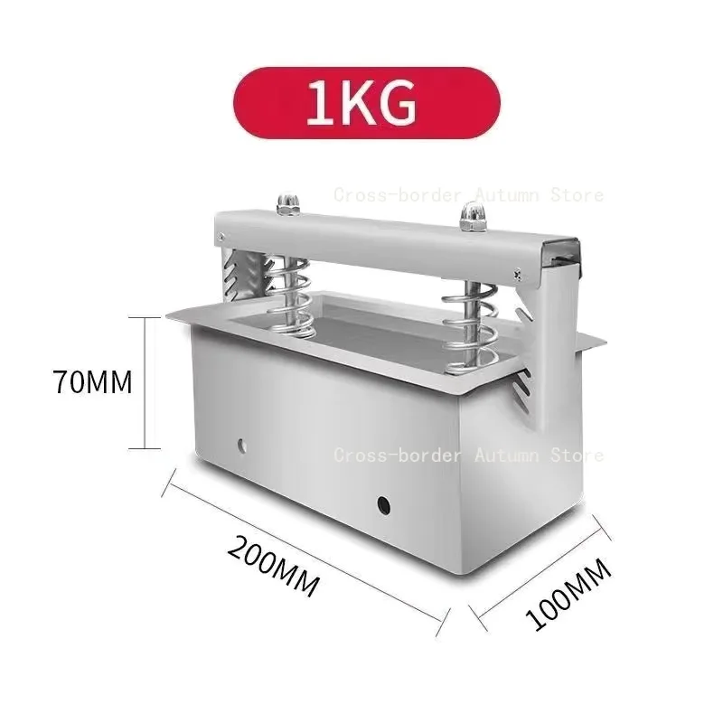 Stainless Steel Meat Press Mold with Double Spring for Ham Bacon Lunch Meat Making
Stainless Steel Meat Press Mold with Double Spring for Ham Bacon Lunch Meat Making