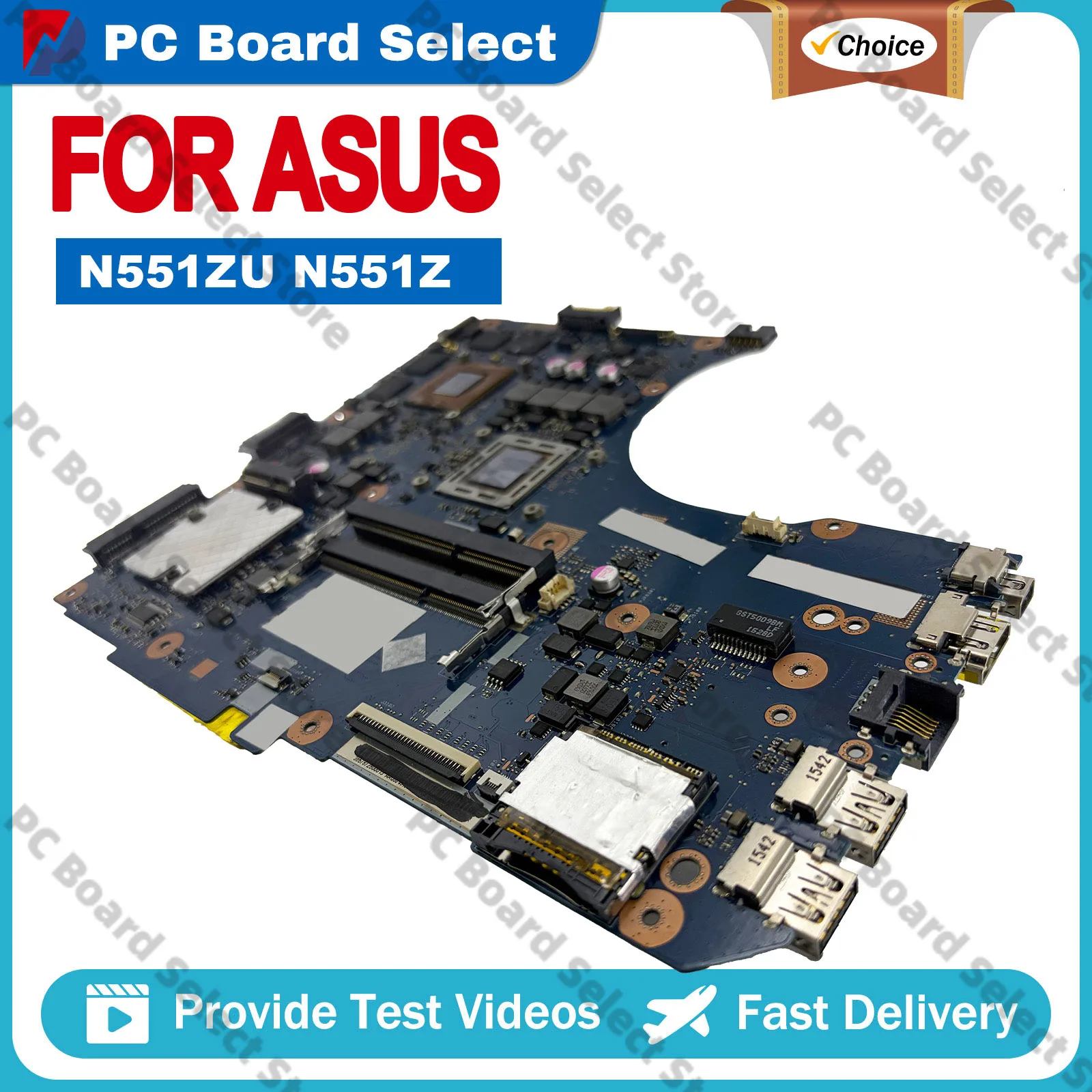 N551Z N551ZU Laptop Motherboard For ASUS ROG N551ZU G551Z Notebook Mainboard With A8 A10 FX CPU 100% tests OK fast shipping stk
N551Z N551ZU Laptop Motherboard For ASUS ROG N551ZU G551Z Notebook Mainboard With A8 A10 FX CPU 100% tests OK fast shipping stk