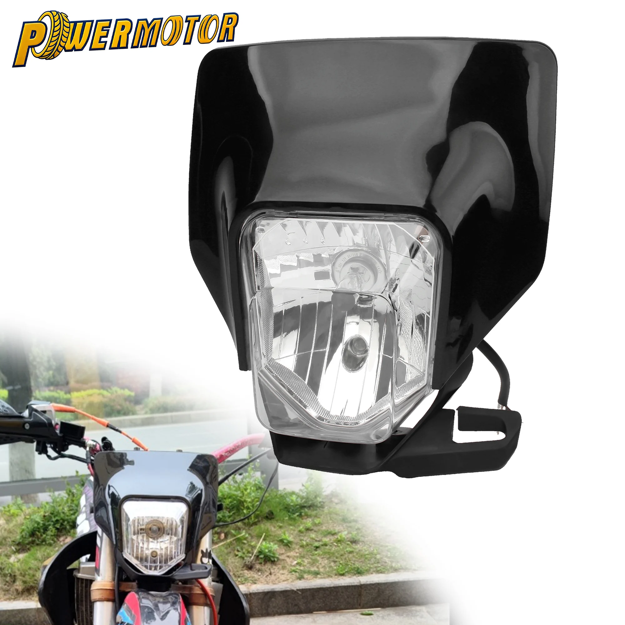 Motocross H4 Halogen Headlight Motorcycle Headlamp Head Light For Husqvarna FC FE FX TX TC TE 125 250 300 350 450 501 2017-2019
Motocross H4 Halogen Headlight Motorcycle Headlamp Head Light For Husqvarna FC FE FX TX TC TE 125 250 300 350 450 501 2017-2019