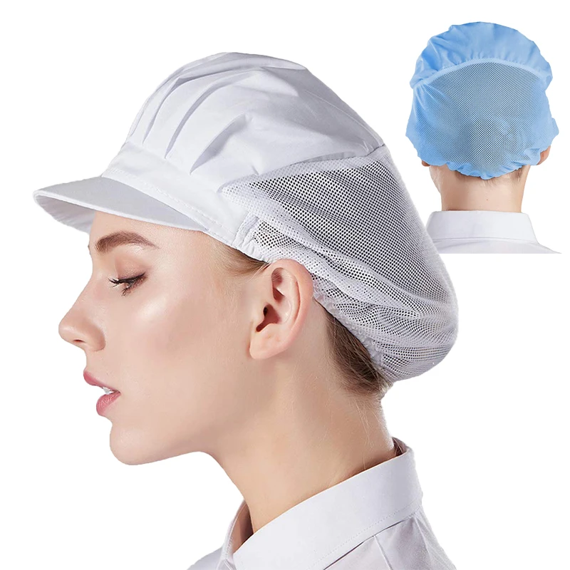 Breathable Mesh Working Hats Women Men Hair Cover Caps Workshop Hat Food Service Baking Cap Kitchen Cooking Hat 2pcs
Breathable Mesh Working Hats Women Men Hair Cover Caps Workshop Hat Food Service Baking Cap Kitchen Cooking Hat 2pcs