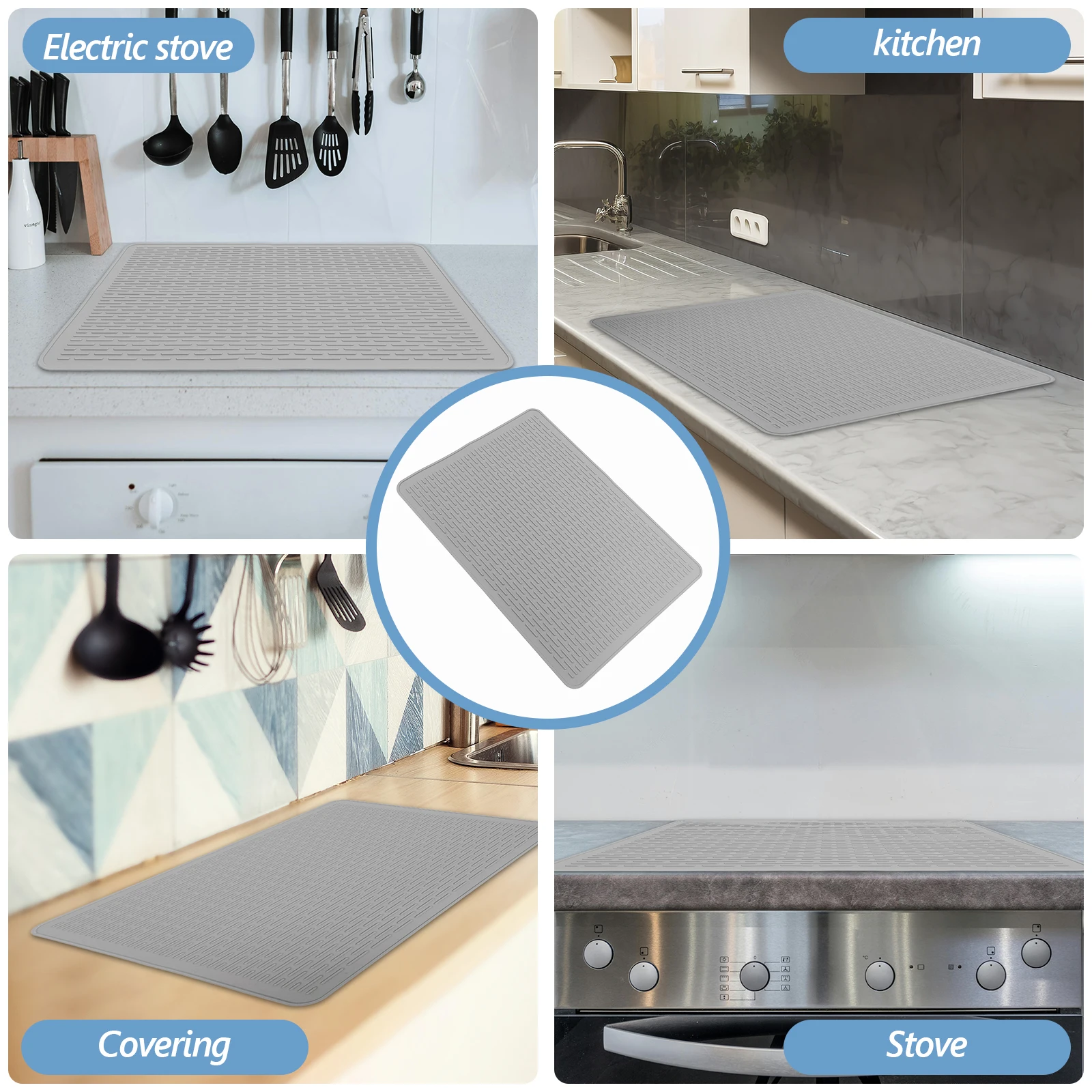 Induction Cooker Protective Pad Cooking Utensils Kitchen Silicone Mat Insulation Silica Gel Counter
Induction Cooker Protective Pad Cooking Utensils Kitchen Silicone Mat Insulation Silica Gel Counter