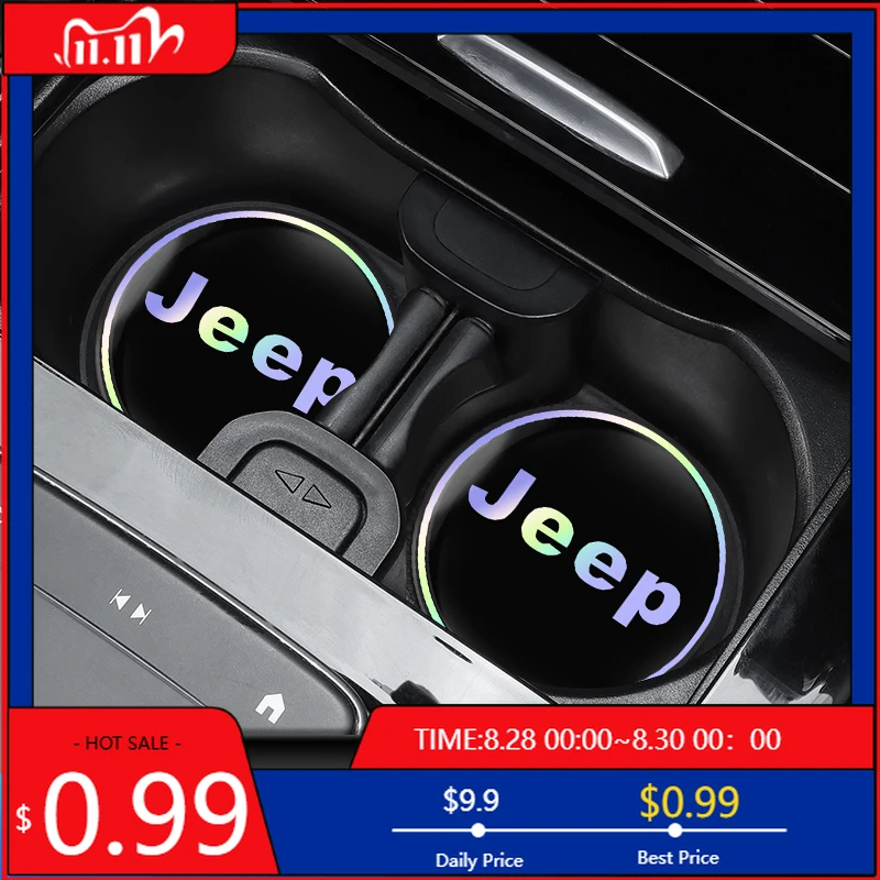 Cup Holders 2Pcs Car Water Cup Mat Auto Interior Storage Pad Accessories For Jeep Renegade Compass Grand Cherokee Wrangler Patri
Cup Holders 2Pcs Car Water Cup Mat Auto Interior Storage Pad Accessories For Jeep Renegade Compass Grand Cherokee Wrangler Patri