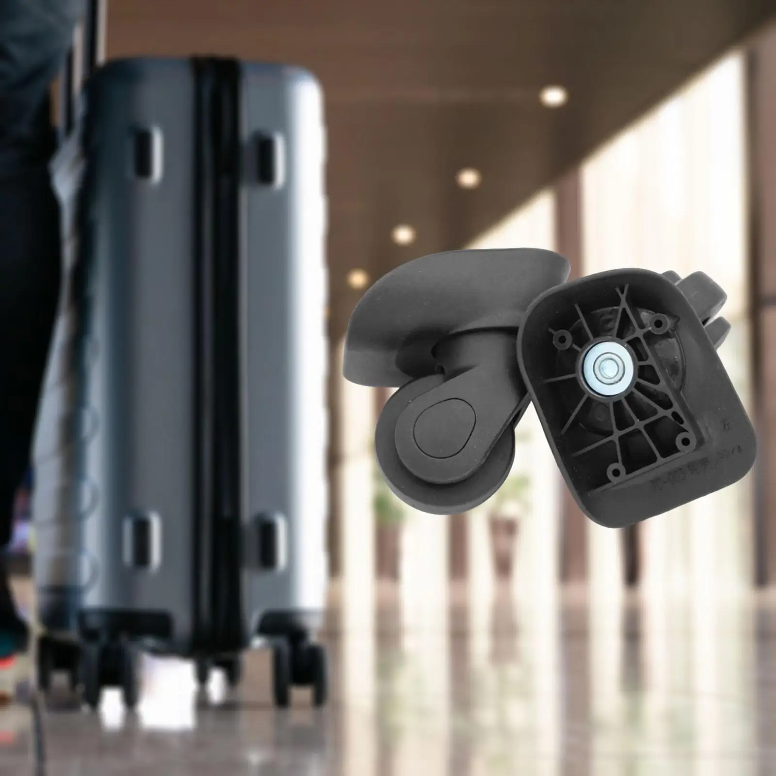 2 Pieces Suitcase Casters Universal Easy Installation Single Row Load Bearing Luggage Wheels DIY Accessories Trolley Case Wheels
2 Pieces Suitcase Casters Universal Easy Installation Single Row Load Bearing Luggage Wheels DIY Accessories Trolley Case Wheels