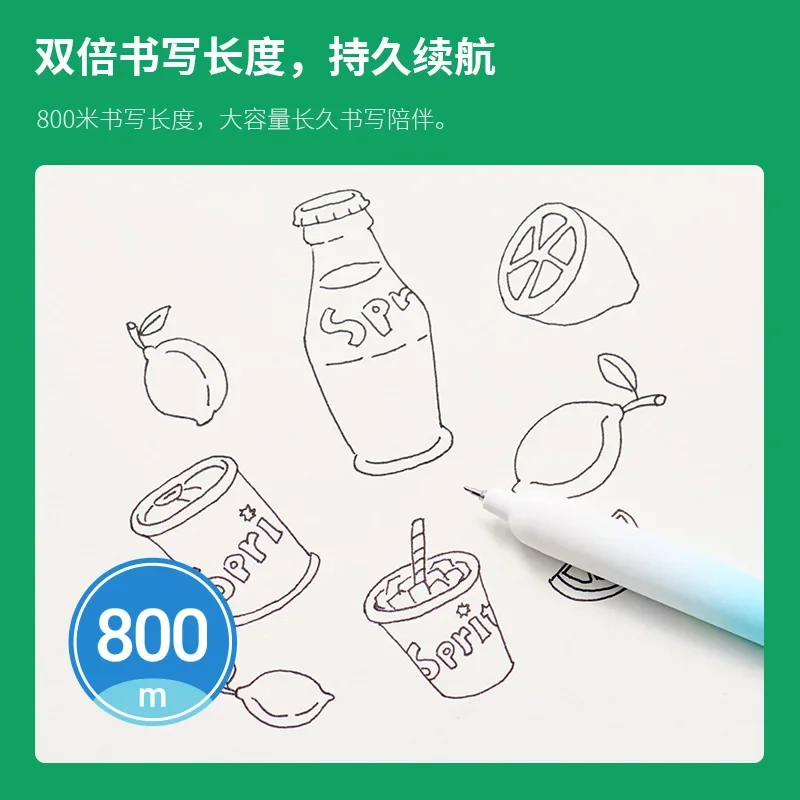 New KACO Gel Ink Pen Sprite Co-branded Popup Kawaii Fun Pull Tab Stationery 0.5mm Double Bead Ultra Precision ST Writing Pen Tip
New KACO Gel Ink Pen Sprite Co-branded Popup Kawaii Fun Pull Tab Stationery 0.5mm Double Bead Ultra Precision ST Writing Pen Tip