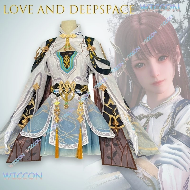 Игровой костюм Love And Deepspace Liu Yun Wan Feng Battle Dress Косплей Hanfu Лолита Юбка Ролевая игра в китайском стиле Хэллоуин Cos 
Игровой костюм Love And Deepspace Liu Yun Wan Feng Battle Dress Косплей Hanfu Лолита Юбка Ролевая игра в китайском стиле Хэллоуин Cos