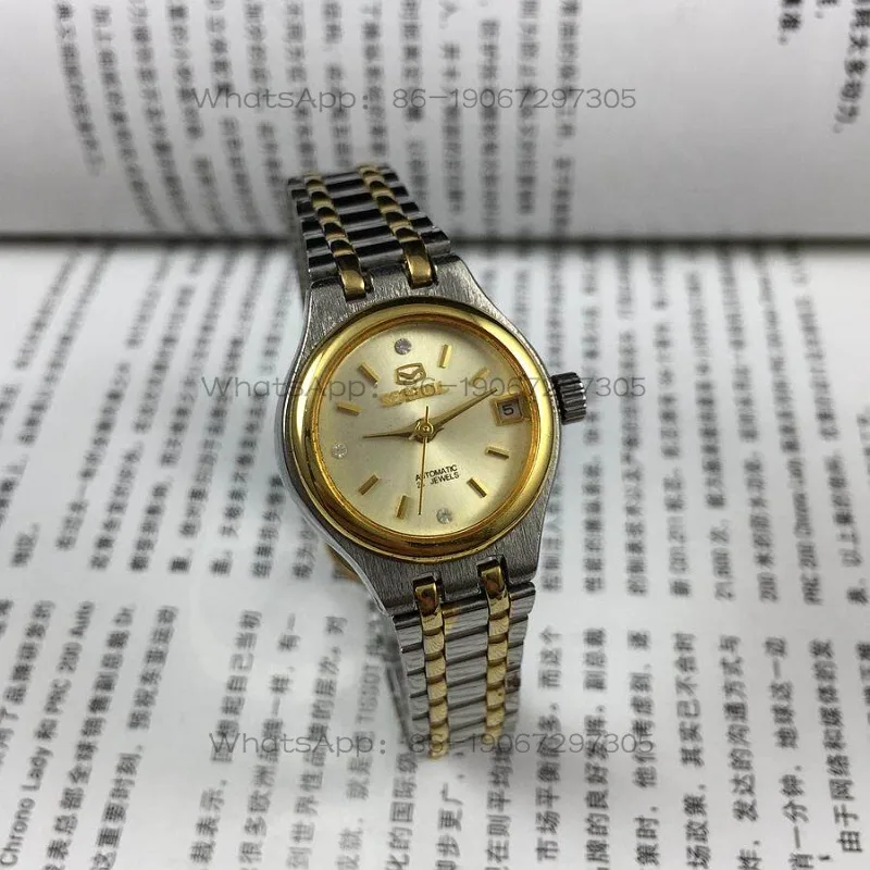 Seagull Brand White Steel Gold Ring Nails Yellow Surface Single Calendar Room Gold Steel Belt, Mechanical Women's Watch
Seagull Brand White Steel Gold Ring Nails Yellow Surface Single Calendar Room Gold Steel Belt, Mechanical Women's Watch