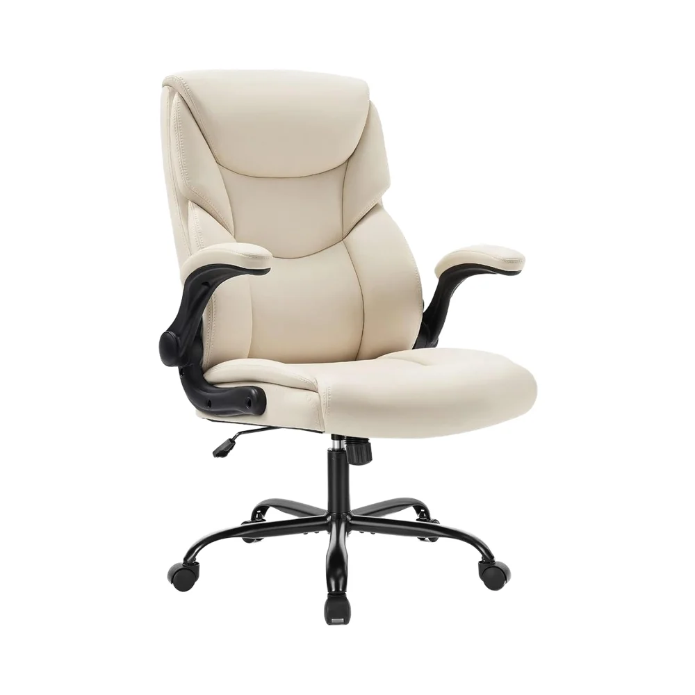 Ergonomic PU Leather High Back Computer Gaming Chair Modern Industrial Design Flip-Up Arms Adjustable Task Desk Office Chairprom
Ergonomic PU Leather High Back Computer Gaming Chair Modern Industrial Design Flip-Up Arms Adjustable Task Desk Office Chairprom