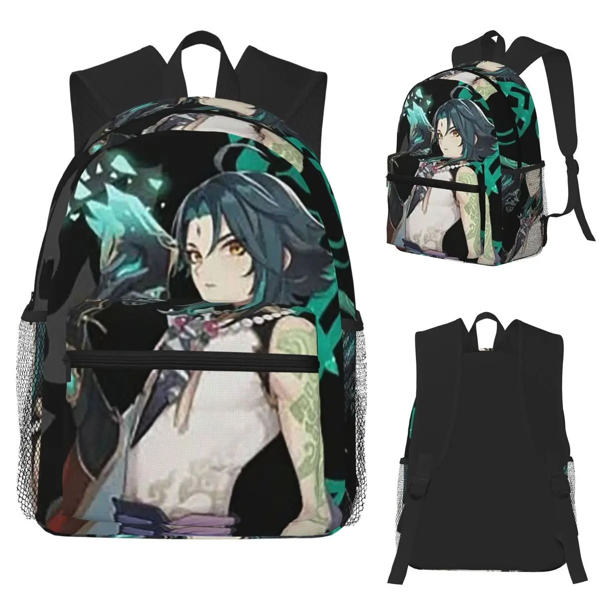 Genshin Impact Xiao Student Backpack School Bag Hiking Travel Daypack for Boys Girls Fashion Bookbag Shoulder Bags
Genshin Impact Xiao Student Backpack School Bag Hiking Travel Daypack for Boys Girls Fashion Bookbag Shoulder Bags