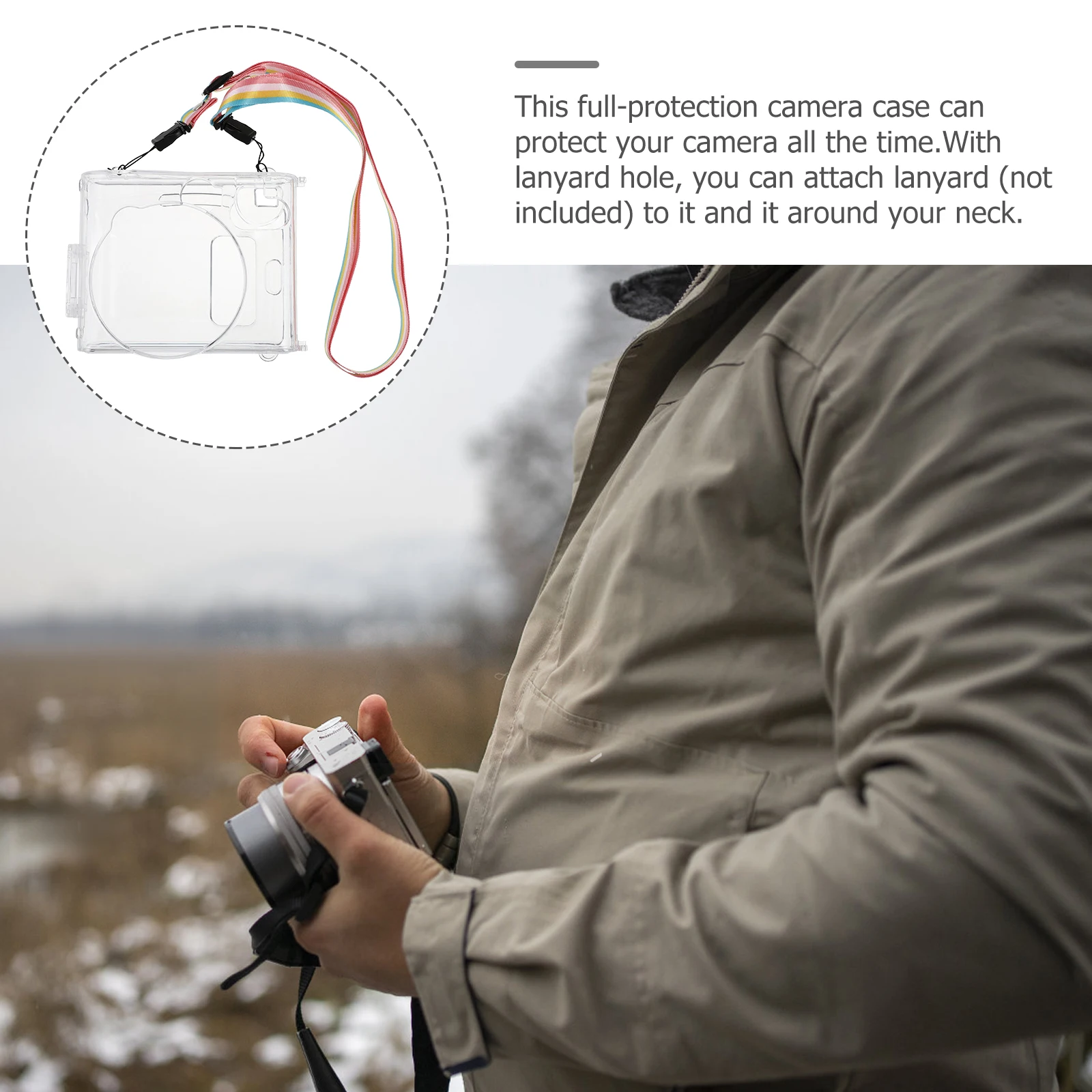 Acrylic Protective Case Transparent Full Protection Shell Exquisite Camera Cover Dust Proof Scratch Resistant
Acrylic Protective Case Transparent Full Protection Shell Exquisite Camera Cover Dust Proof Scratch Resistant