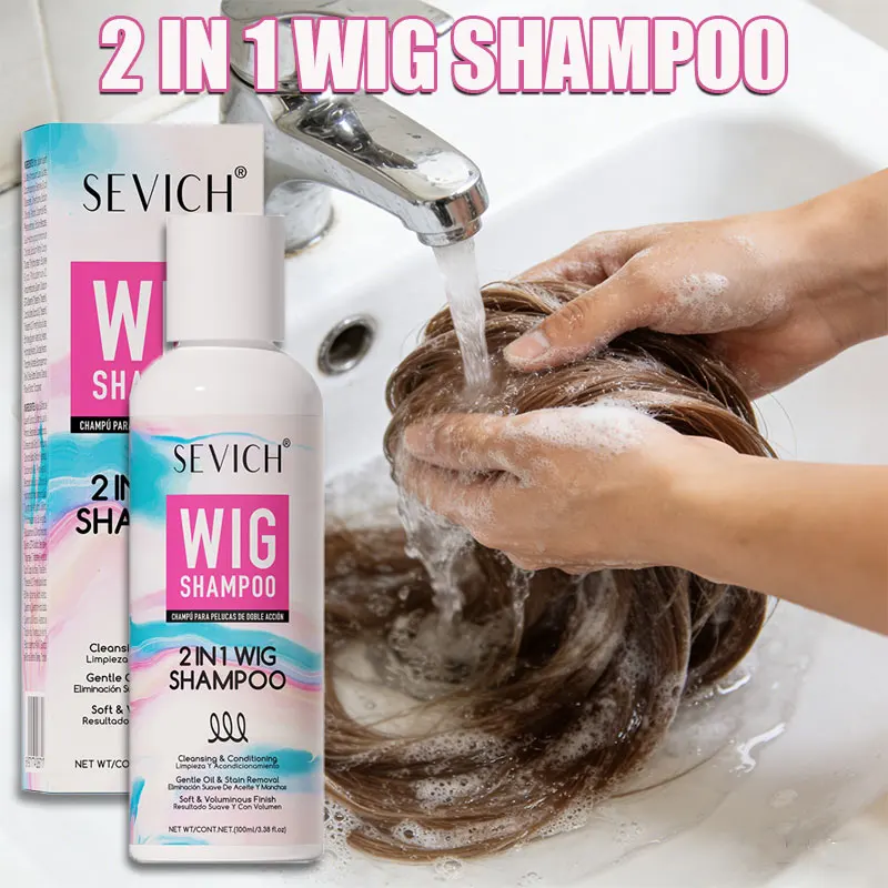 Sevich 2-in-1 Wig Shampoo & Conditioner Keratin Deep Hydration Knot Removal Wig Care Cream Softness Shine Wig Care Product
Sevich 2-in-1 Wig Shampoo & Conditioner Keratin Deep Hydration Knot Removal Wig Care Cream Softness Shine Wig Care Product