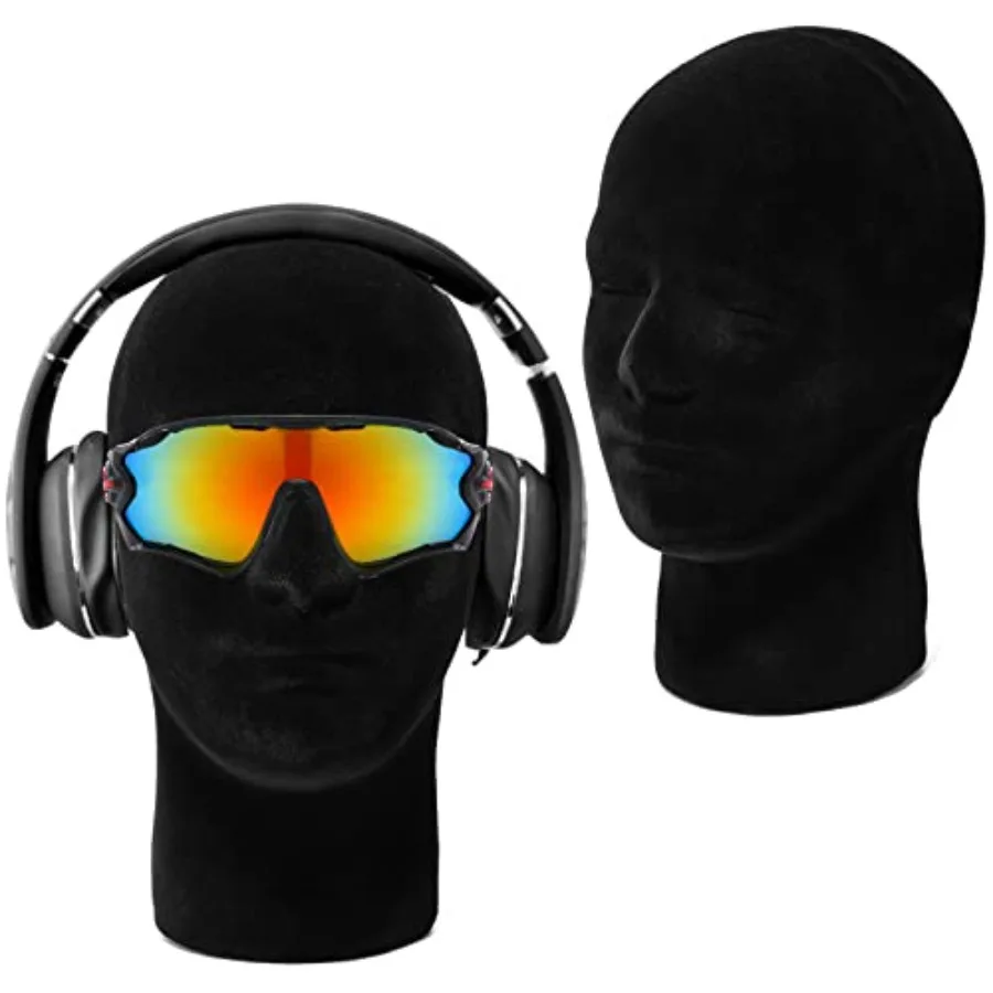 2 Pack Male Foam Mannequin Head Wig Display Holder 11 Inch Man Manikin Stand Model for Salon and Home Use Black Foam Heads Idea
2 Pack Male Foam Mannequin Head Wig Display Holder 11 Inch Man Manikin Stand Model for Salon and Home Use Black Foam Heads Idea