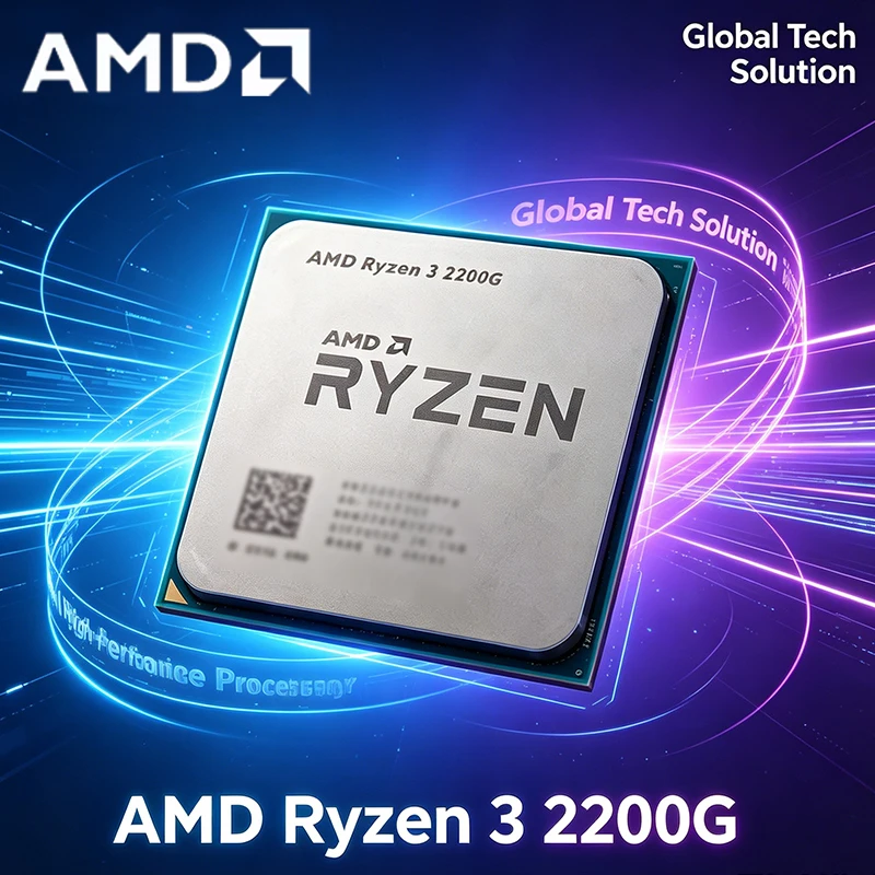 AMD Ryzen 3 R3 2200G Used R3 2200G 3.5 GHz Zen 0.014 Quad-Core Quad-Thread CPU YD2200C5M4MFB Socket AM4 Without cooler
AMD Ryzen 3 R3 2200G Used R3 2200G 3.5 GHz Zen 0.014 Quad-Core Quad-Thread CPU YD2200C5M4MFB Socket AM4 Without cooler