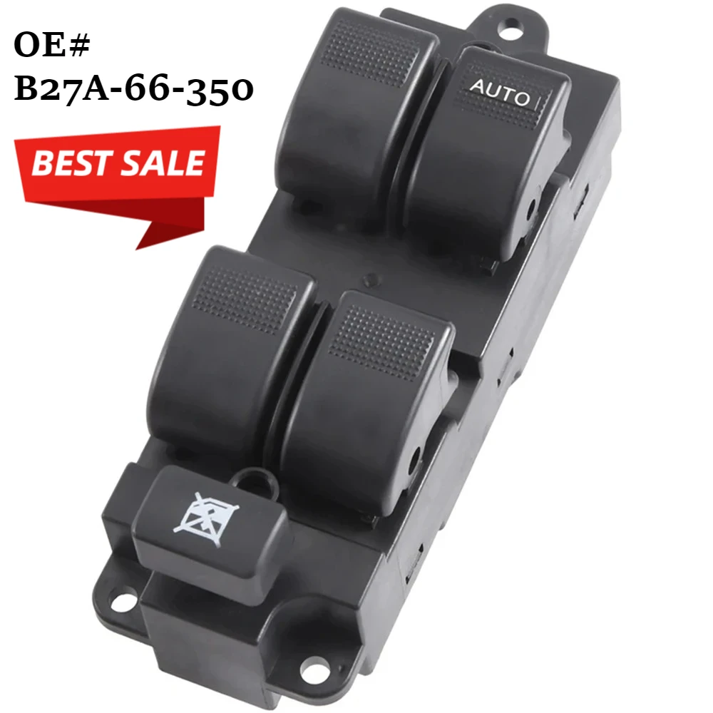 For MAZDA FAMILIA BJ 1998 -2003 Power Window Regulator Control Switch 11+4Pins B27A-66-350
For MAZDA FAMILIA BJ 1998 -2003 Power Window Regulator Control Switch 11+4Pins B27A-66-350