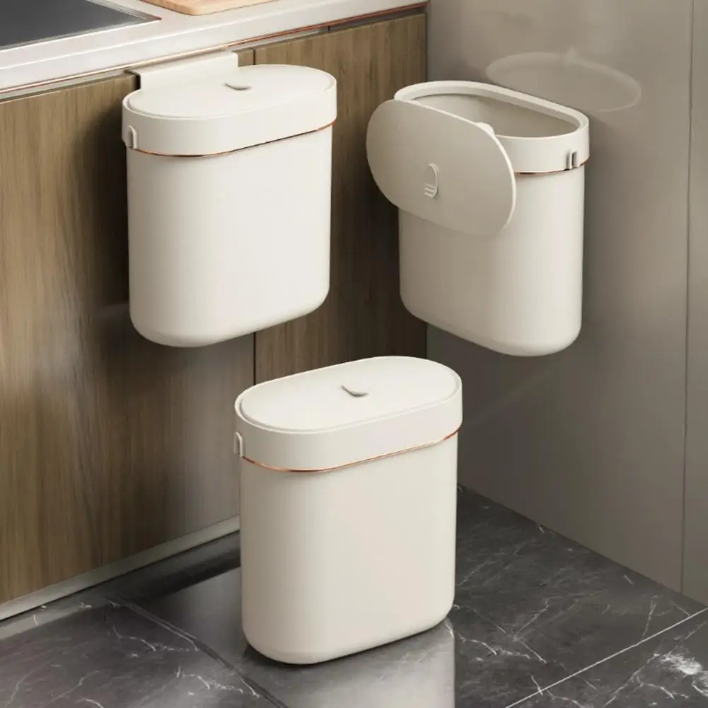 Wall-Mounted Trash Can with Lid Anti-Odor Insect-Proof Sealed Design No Drilling Large Opening Kitchen Garbage Bin Trash Can New
Wall-Mounted Trash Can with Lid Anti-Odor Insect-Proof Sealed Design No Drilling Large Opening Kitchen Garbage Bin Trash Can New