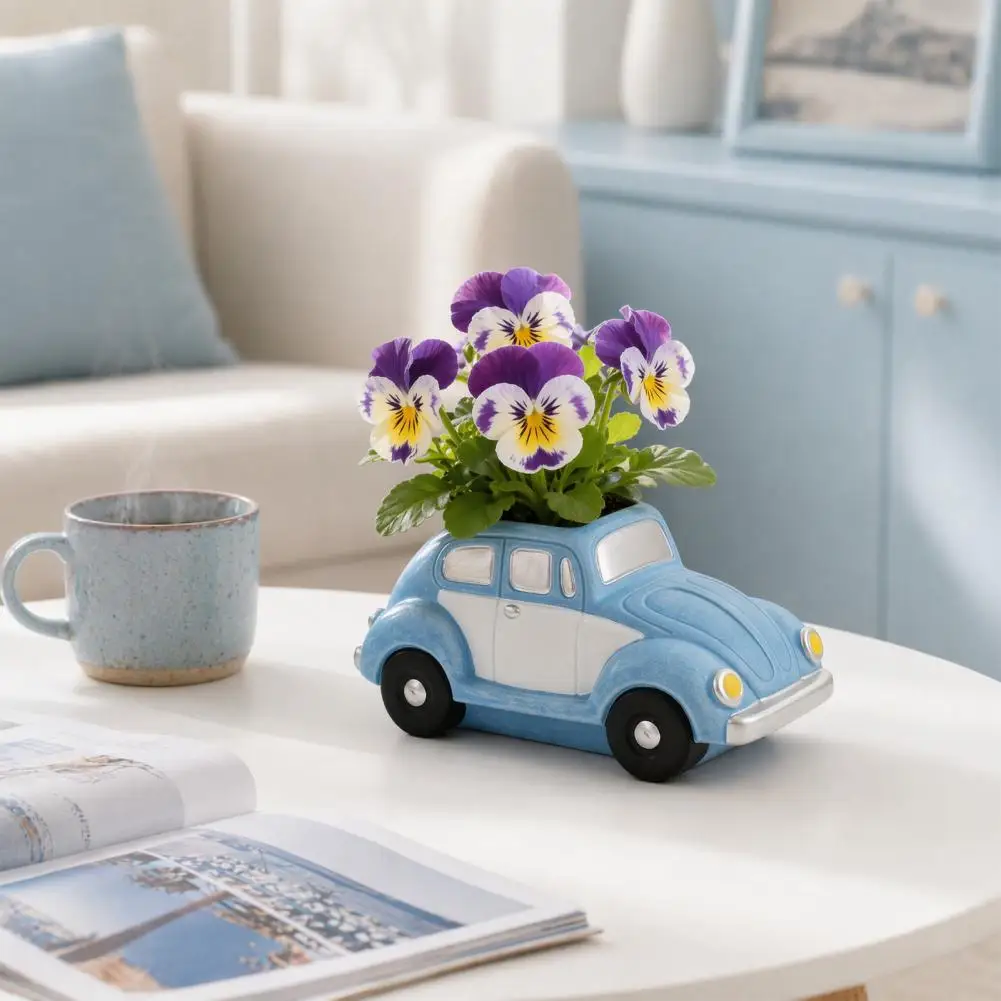 Non-fading Ceramic Pot Retro Beetle Car Succulents Planter Capacity Auto Shaped Flower Pot Durable Vintage Rubber for Indoor
Non-fading Ceramic Pot Retro Beetle Car Succulents Planter Capacity Auto Shaped Flower Pot Durable Vintage Rubber for Indoor