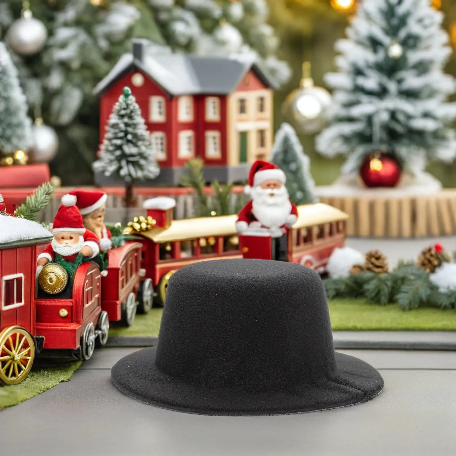 8Pcs Mini Top Hats Black Formal Miniature Hats Creative DIY Craft Snowman Party Decoration Dollhouse Accessories
8Pcs Mini Top Hats Black Formal Miniature Hats Creative DIY Craft Snowman Party Decoration Dollhouse Accessories