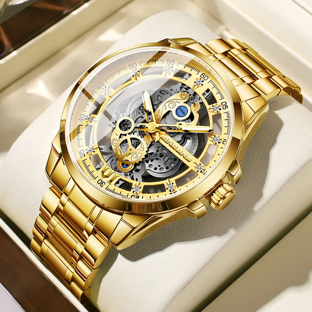 BINBOND 2025 505 Non Mechanical Men's Quartz Watch Waterproof Luminous Hollow Diamond Inlaid Men's Quartz Watch
BINBOND 2025 505 Non Mechanical Men's Quartz Watch Waterproof Luminous Hollow Diamond Inlaid Men's Quartz Watch